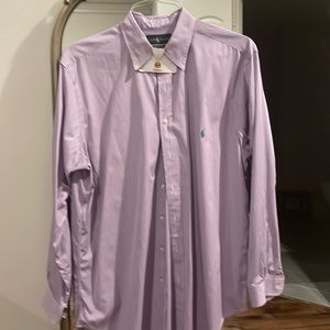 Ralph Lauren classic fit long sleeve shirt 17 tall